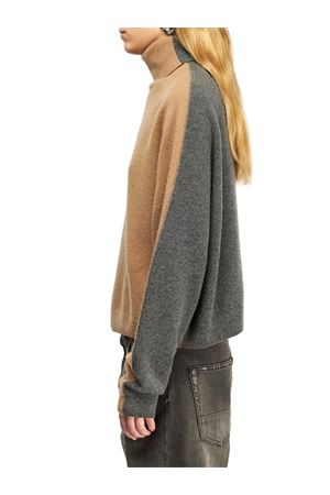 Beige and grey cashmere  jumper SEMI COUTURE | Y5WD16V34X